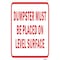Signmission Safety Sign, 12 in Height, Aluminum, 18 in Length, 25225 A-1218-25225 - alternate 1